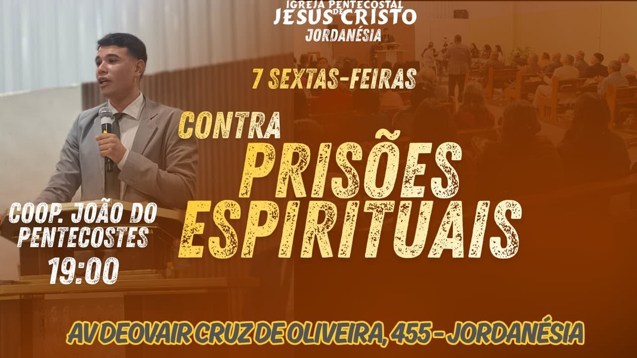 Culto de Libertação - 06/03/2026  as: 19:10 hs