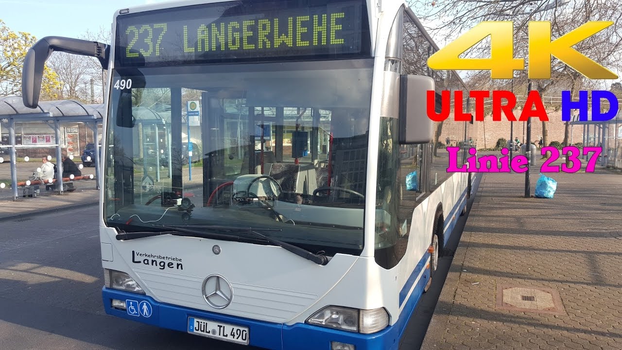 4K Buslinie 237  Langerwehe Bf - Düren Hbf Part 2