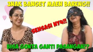 enak banget maen bareng gonta ganti pasangan!!