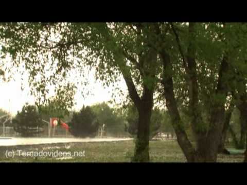 Damaging Hail Storm! Southwest Oklahoma - April 25...