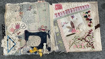 Part 16 Vintage Sewing Techniques #crazypatchwork  #VintageBlendStudios