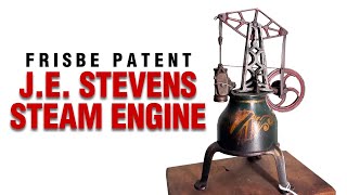 Frisbe Patent J.E. Stevens Steam Engine Review Antique Toys