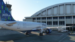 JETBLUE A320 NEO  AGUADILLA PURTO RICO A ORLANDO FLORIDA