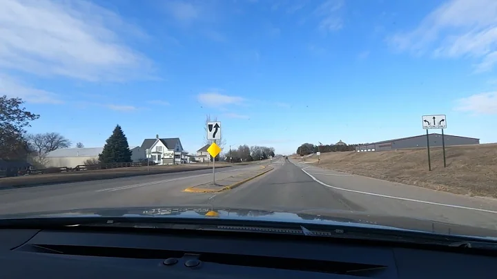 A Drive through Uehling NE   Pop 233