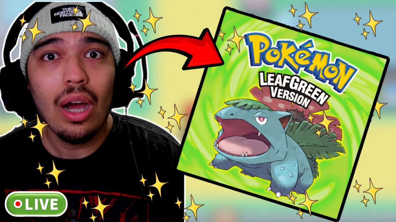 200+ ATTEMPTS MY FIRST TIME Shiny Hunting In Pokemon Leaf Green!  - Nintendo Switch 2 Edition