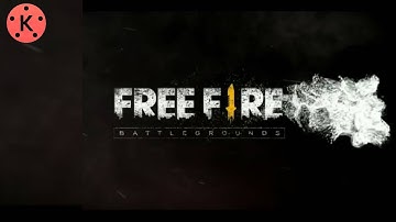 How To make a Dope Free Fire intro in kinemaster | kinemaster tutorial | kinemaster intro