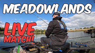 LIVE MATCH FISHING | Meadowlands Fishery | Big Carp!