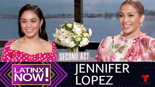 Jennifer Lopez y Vanessa Hudges recuerdan su pasado en “Second Act” | Latinx Now! | Entretenimiento