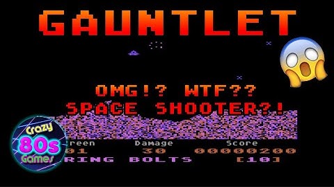 Gauntlet (Non-Arcade!) // Atari 8bit Games