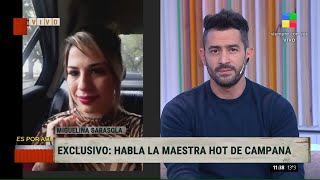 Miguelina Sarasola, "La maestra HOT de Campana", rompe el ...