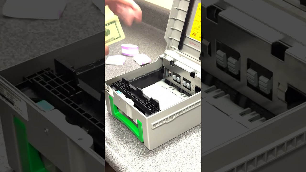 Loading Cash Into A GenMega ATM