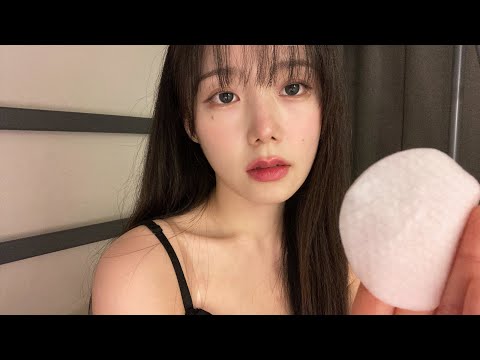 ASMR 룸메 화장 해주고 같이 대학축제 가자💓 메이크업 롤플레이ㅣMakeup Roleplay