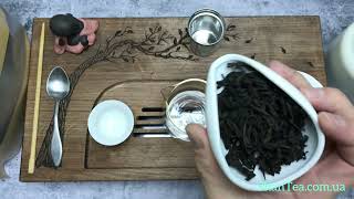 Как заваривать Да Хун Пао в гайвани и термосе 1л. Дегустируем чай | #4 SHANTEA.COM.UA