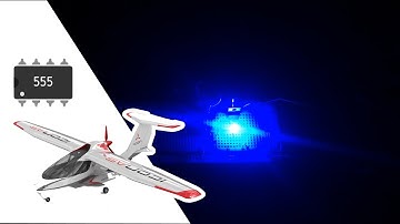 Aircraft,quadcopter Led light Using NE555 timer