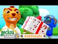 A Caixa Misteriosa! | 2 HORAS DO GECKO! | Garagem do Gecko em Português | Desenhos Animados Infantis