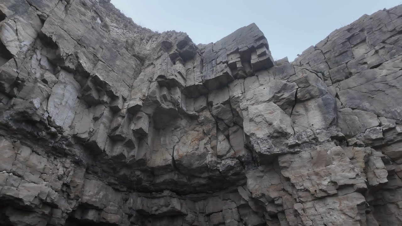 Winspit Quarry in the Fog