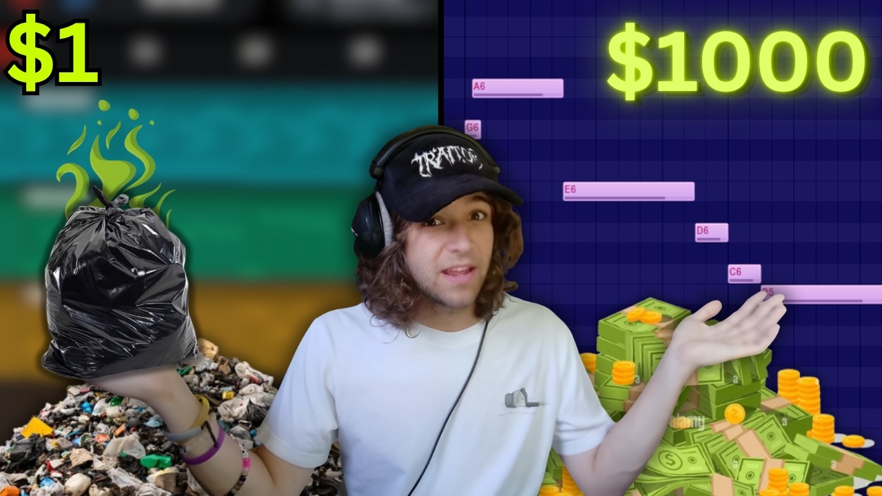 $1 BEAT VS $1000 BEAT