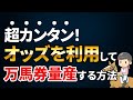 カンタン!! 高配当がゲットできるオッズゾーン馬券術！（競馬予想）