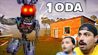 Yari Robot Yari Canavar Bonni̇e Exe İle Tek Odali Ev