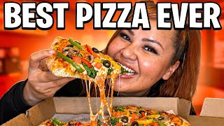 Best vegetarian Pizza with Flaming Hot Cheetos