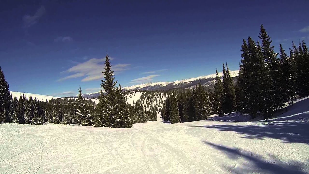 Parsenn Bowl ski run Winter Park, Colorado YouTube