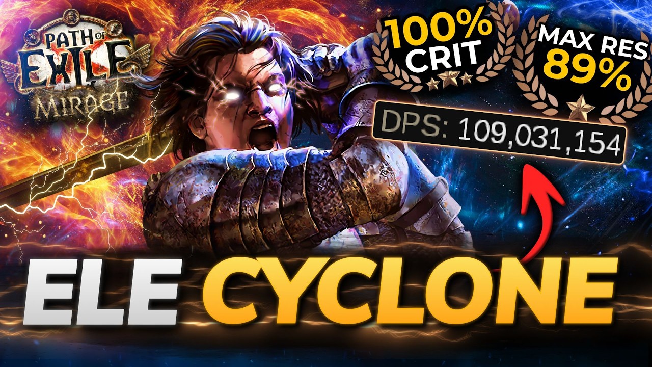 [PoE 3.28] ELE CYCLONE Slayer Build - Ubers, Tanky, All Content - Build ...