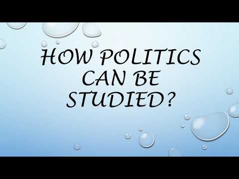 The Concept, Relationship and Importance of Politics, Governance and ...