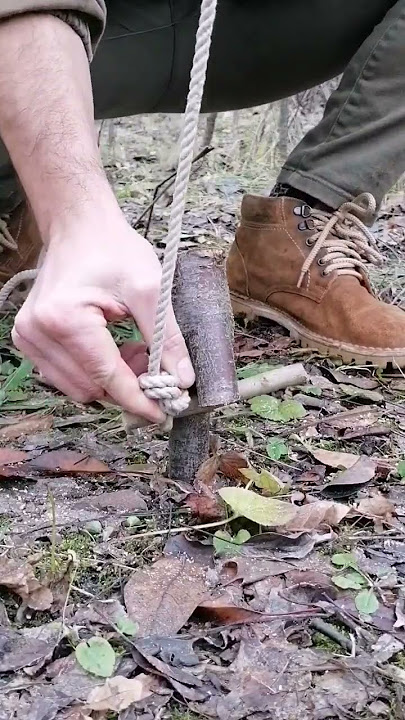 trap #bushcraft #trap #survival #outdoors