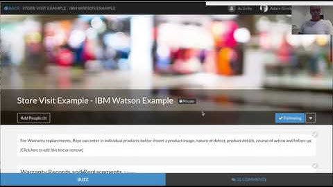 Build an intelligent app: IBM Watson + Buzzy integrated in a few mins