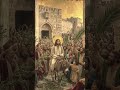 HOSANNA!HOSANNA!THEY CHANTED ,WELCOMING THEIR KING👑🤲🙌🫡🙏💯❤️‍🩹📍💯💥#jesusking #love