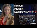 ロンドン、ミラノのファッションウィークの裏側をはじめて動画に撮ってみたよ🇬🇧🇮🇹🍷✨ 【2020 Fashion Week】