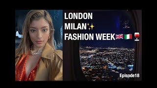 ロンドン、ミラノのファッションウィークの裏側をはじめて動画に撮ってみたよ🇬🇧🇮🇹🍷✨ 【2020 Fashion Week】