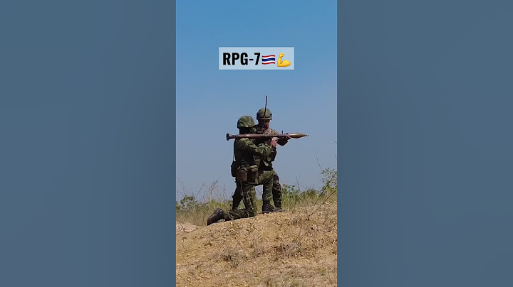 เครื่องยิงจรวดต่อสู้รถถังขนาดเบา RPG-7 #ทหารไทย #ทหารม้า #shorts