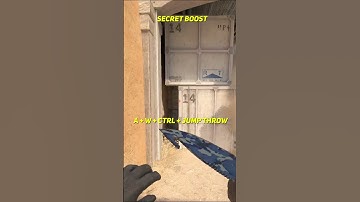 Secret Self Boost On Box By S1mple Dust 2 CS2 #shorts