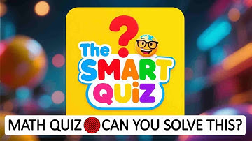 Test Your Brain: Crack This Math Puzzle! #mathquiz #iqtest