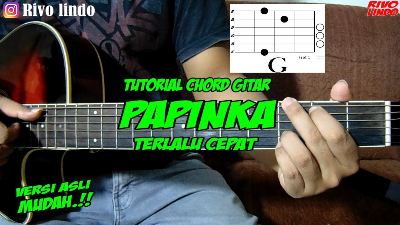 Chord terlalu cepat Kunci Gitar