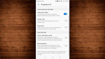 Honor mobiles fingerprint sensor functionality (Honor 5c)