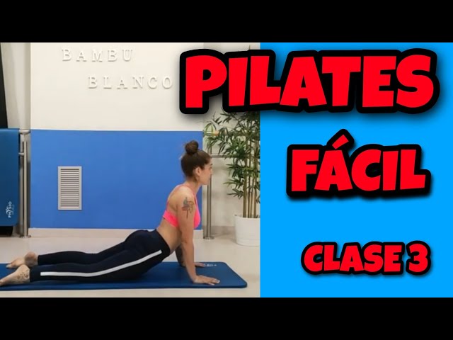 🔴 PILATES en casa. Pilates FÁCIL [20MIN]. Clase 3 