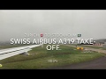 Swiss Airbus A319 Take off ✈ Zurich to Stockholm ✈ Uncut video (#60)