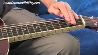 AULD LANG SYNE - Dobro Lesson with Troy
