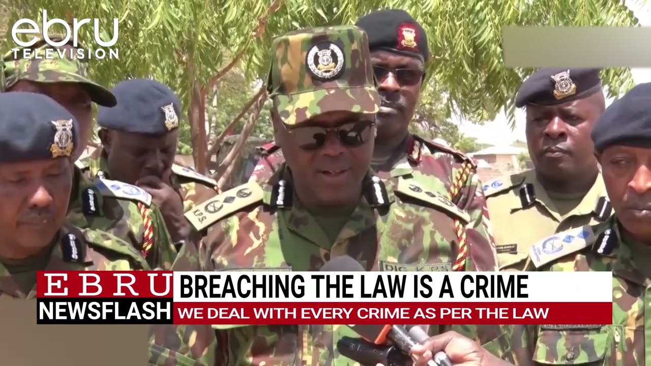 Заместитель генерального инспектора полиции Элиуд Лагат предупреждает, что с преступлениями будут...