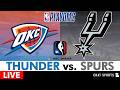 Thunder vs. Spurs Live Streaming Scoreboard, Play-By-Play, Highlights | WCF Game 1 Stream