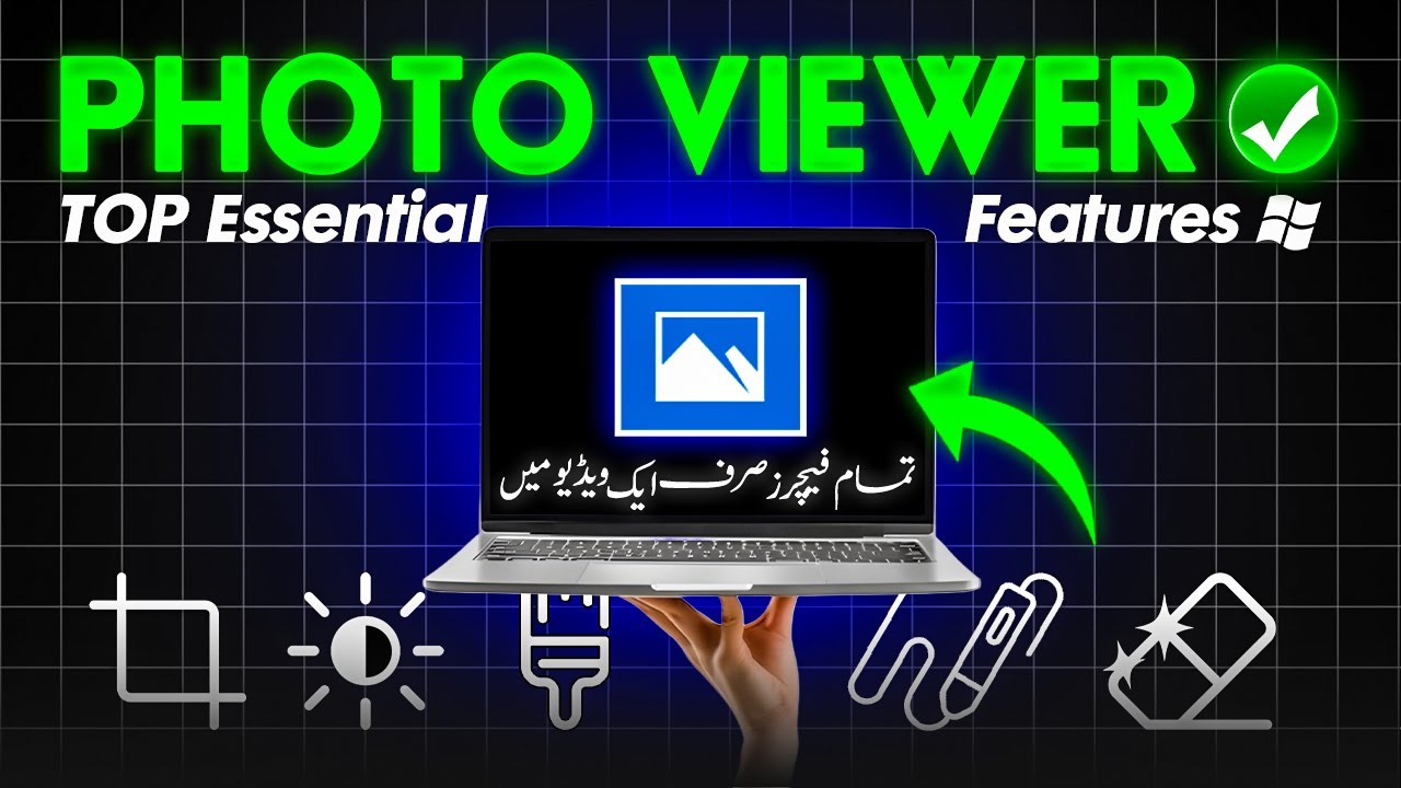 Windows 10 - Photo Viewer TOP Essential Features Nobody Tells YOU 🤗 | Urdu / हिन्दी
