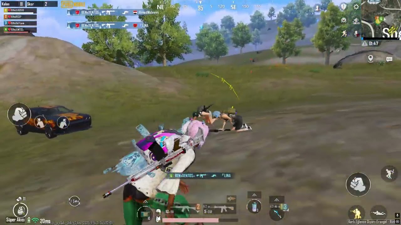 (BEN TEAM) Fatih Liginde 1v2 Atmak XD 