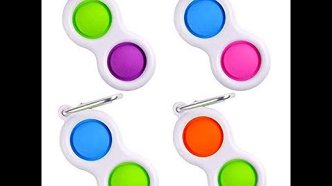 Simpl Dimpl Fidget Toy Mini Keychain - Pack of 1 Keychain