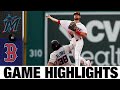 Marlins vs. Red Sox Game Highlights (6/7/21) | MLB Highlight