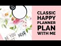 Plan With Me // Classic Happy Planner // January 13-19, 2020