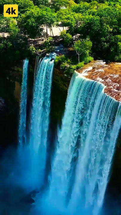 Waterfalls Videos/The most Beautiful Waterfalls Video In The World/4k ultra hd/Wildlife #shorts