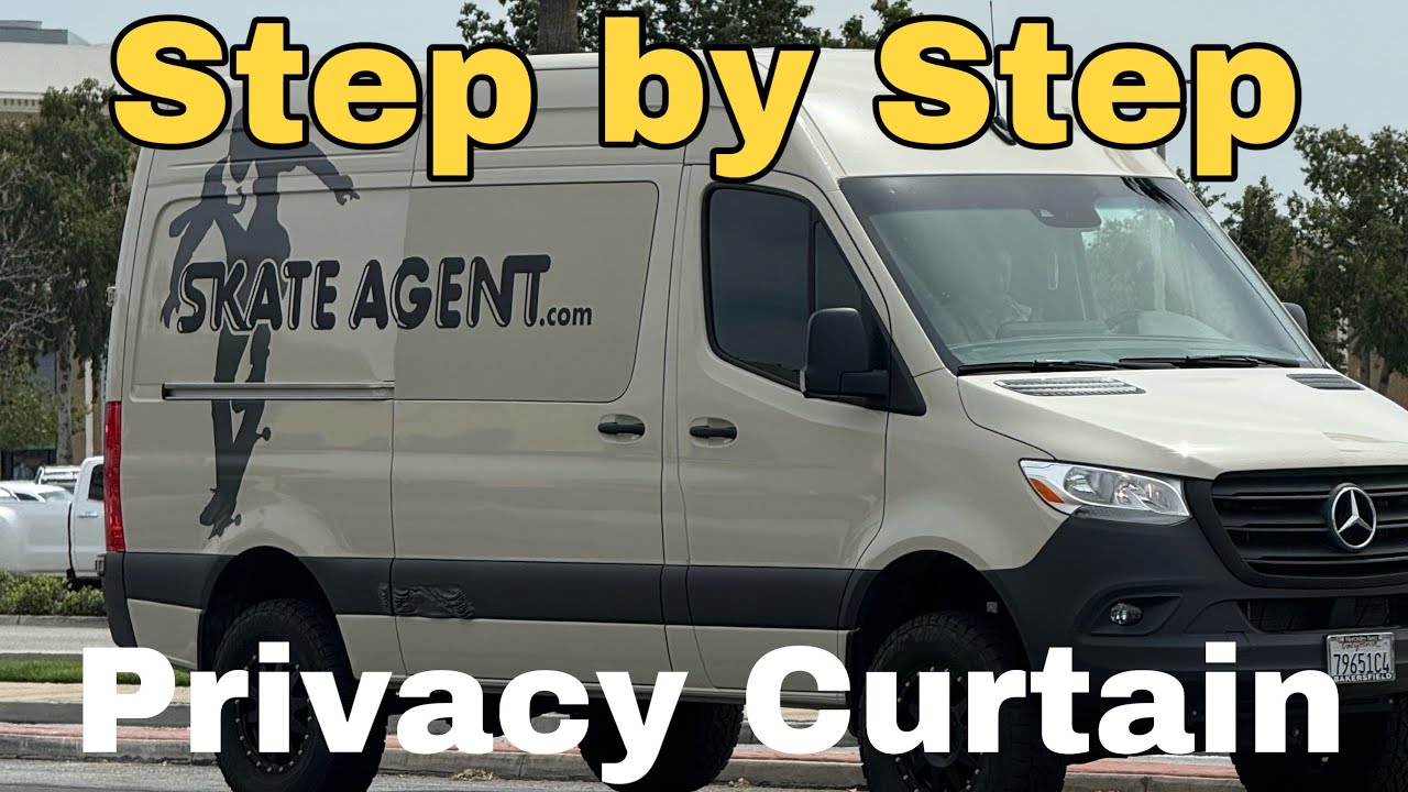 Добавление конфиденциальности и места для хранения в фургон Sprinter 