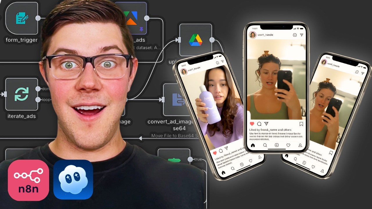 I Built the Ultimate AI UGC Video Ad Generator (Using Sora 2 + n8n ...